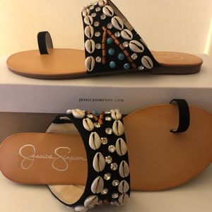 Jessica Simpson Abira Toe Thong Flat Sandals